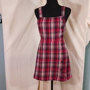 Wild Fable plaid jumper dress